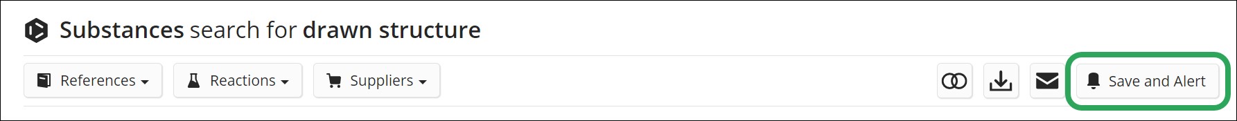 save & alert